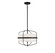 Three Light Pendant in Matte Black (446|M70101MBK)