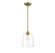 Mpend One Light Pendant in Natural Brass (446|M70081NB)