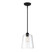 Mpend One Light Pendant in Matte Black (446|M70081MBK)