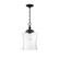 Mpend One Light Pendant in Matte Black (446|M70019MBK)