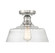 One Light Semi-Flush Mount in Polished Nickel (446|M60070PN)