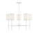 Five Light Chandelier in Bisque White (446|M10067BQW)