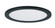 Wafer LED Flush Mount in Black (16|58736WTBK)