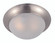 Essentials - 585x One Light Flush Mount in Satin Nickel (16|5850FTSN)