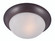 Essentials - 585x One Light Flush Mount in Oil Rubbed Bronze (16|5850FTOI)