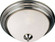 Essentials - 584x Two Light Flush Mount in Satin Nickel (16|5841FTSN)