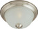 Essentials - 583x Two Light Flush Mount in Satin Nickel (16|5831FTSN)