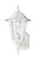 Builder Cast One Light Outdoor Wall Lantern in White (16|3000CLWT)