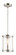 Sentinel One Light Pendant in Satin Nickel (16|25252CLSN)