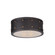 Trestle Two Light Flush Mount in Oil Rubbed Bronze / Antique Brass (16|25160OIAB)