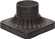 Outdoor Essentials - 200x Outdoor Essentials Cast Pier Mount in Earth Tone (16|2001ET)