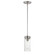 Pinn One Light Mini Pendant in Satin Nickel (16|12406CLSN)