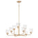 Acadia Nine Light Chandelier in Heritage (16|12277CDHR)