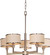 Nexus Five Light Chandelier in Satin Nickel (16|12055WTSN)