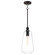 Babylon One Light Pendant in Black (16|11114CLBK)