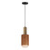 Scout LED Pendant in Weathered Wood / Tan Leather (16|10092WWDTN)