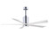 Patricia 60'' Ceiling Fan in Polished Chrome (101|PA5-CR-MWH-60)