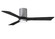 Irene-3HLK 52''Ceiling Fan in Brushed Nickel (101|IR3HLK-BN-BK-52)