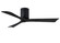 Irene-3H 52'' Ceiling Fan in Matte Black (101|IR3H-BK-BK-52)