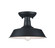 Scacchi One Light Flush Mount in Dark Grey (423|X58301DG)