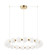 Oni LED Chandelier in Oxidized Gold (423|C83425OG)