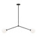 Novo Two Light Pendant in Black (423|C81702BKOP)