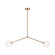 Novo Two Light Pendant in Aged Gold Brass (423|C81702AGCL)