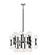 Stellar 24 Light Chandelier in Black (423|C75324BKCL)