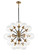 Soleil 18 Light Chandelier in Aged Gold Brass (423|C62818AGCL)