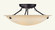 Oasis Three Light Ceiling Mount in Bronze (107|5626-07)