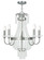 Valentina Five Light Chandelier in Brushed Nickel (107|51845-91)