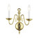 Williamsburgh Two Light Wall Sconce in Polished Brass (107|5002-02)