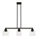 Aragon Three Light Linear Chandelier in Black (107|49763-04)