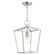 Devone One Light Convertible Semi Flush/Lantern in Brushed Nickel (107|49432-91)