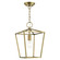 Devone One Light Convertible Semi Flush/Lantern in Antique Brass (107|49432-01)