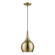 Andes One Light Mini Pendant in Antique Brass (107|49016-01)