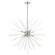 Uptown Eight Light Foyer Chandelier in Brushed Nickel (107|48828-91)