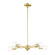 Lansdale Five Light Chandelier in Polished Brass (107|46135-02)
