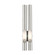 Acra Two Light Wall Sconce in Brushed Nickel (107|45912-91)
