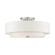 Meridian Six Light Semi Flush Mount in Brushed Nickel (107|45799-91)