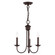 Estate Three Light Mini Chandelier in Bronze (107|42683-07)