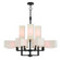 Rubix 12 Light Foyer Chandelier in Bronze (107|42669-07)