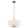 Monroe Four Light Pendant in Antique Brass (107|42604-01)