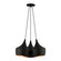 Waldorf Three Light Pendant in Black (107|41083-04)