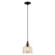 Hand Blown Art Glass Mini Pendants One Light Mini Pendant in English Bronze (107|40630-92)