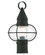 Newburyport One Light Outdoor Post-Top Lanterm in Black (107|26902-04)