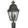 Amwell Two Light Outdoor Post Lantern in Black (107|2552-04)