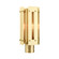 Utrecht One Light Outdoor Post Top Lantern in Satin Brass (107|21774-12)