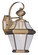 Georgetown One Light Outdoor Wall Lantern in Antique Brass (107|2161-01)