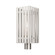 Greenwich One Light Outdoor Post Top Lantern in Brushed Nickel (107|20756-91)